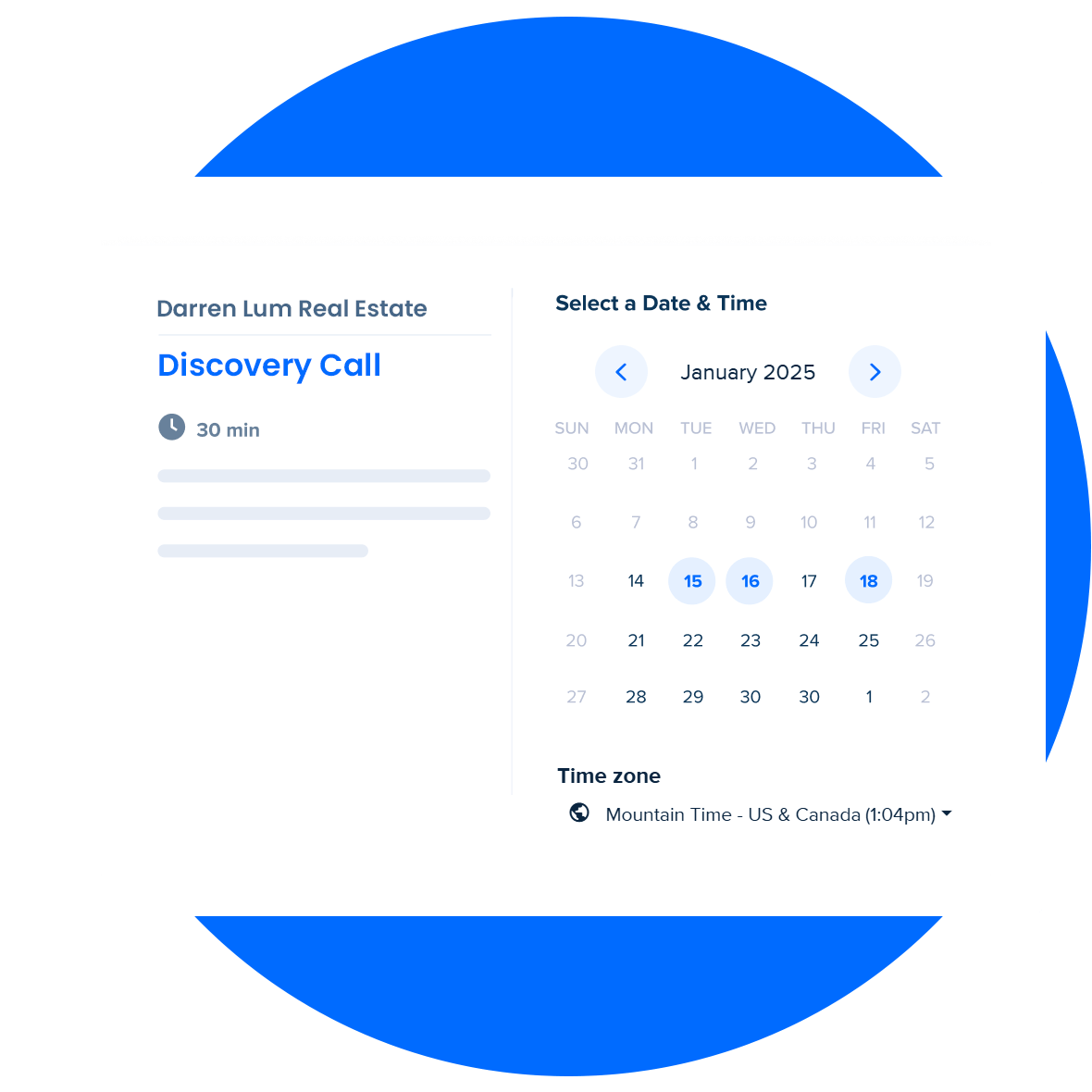 Book Your Discovery Call with Darren Lum Real Estate.